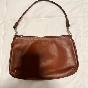Brown Leather Shoulder Bag